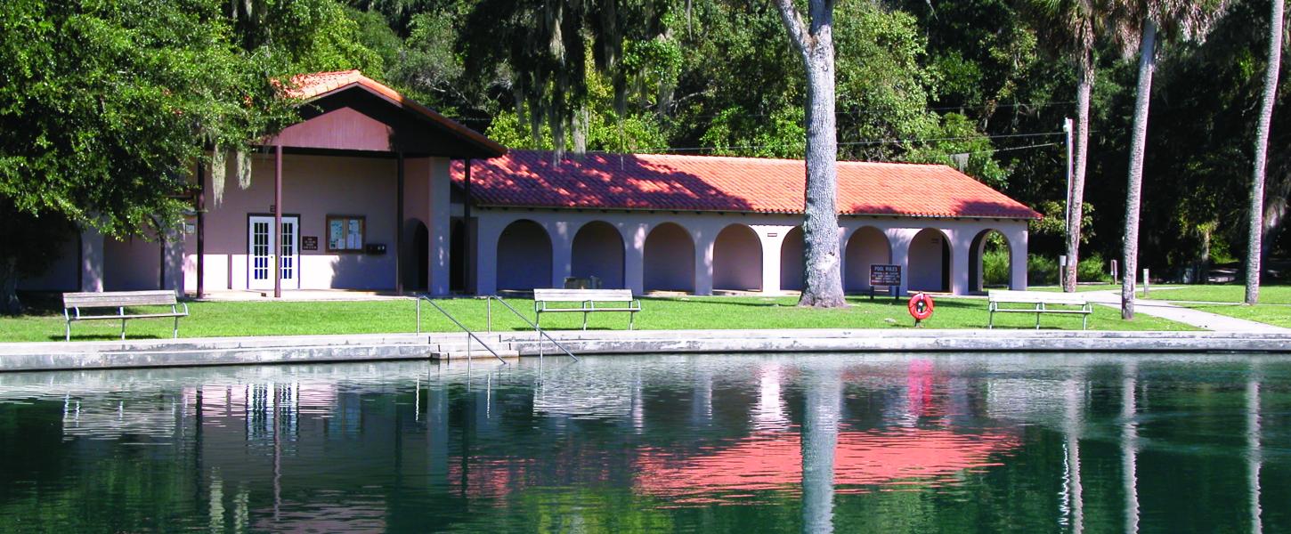 Historic water mill at DeLeon Springs State Park